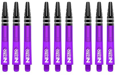 RED Dragon Nitrotech-Stäbe, mittelgroß, Violett, 3 Sets pro Packung (9 Stäbe insgesamt)