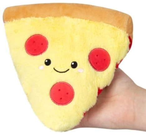 Squishable - Snacker Pizza - Comfort Food Collection - 17 cm - Kuscheliges Sammler-Stofftier - Beans