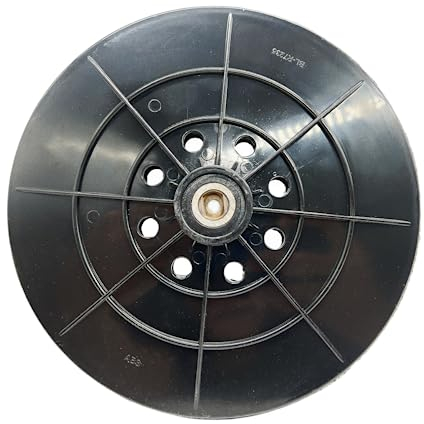 FEIHU Disco abrasivo di ricambio, disco abrasivo, platorello, levigatrice, disco abrasivo 225 mm per Einhell TC-DW 225, TE-DW225, BT-SG 710 X