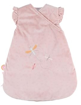 Noukie's - Vintersovsäck 0-3 månader (50 cm) - sovsäck TOG 2–3,5 - dragkedja - polyester/bomull - rosa