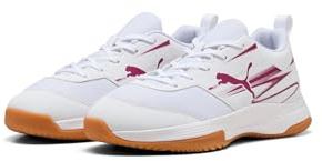 PUMA Unisex barn Varion Ii Jr inomhus domstol sko, Puma White Berry, 34 EU