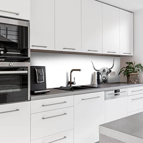 dedeco köksbakvägg motiv: djurvärlden V2, 3 mm aluminium aluminiumplattor som stänkskydd kakelspegel för fastsättning väggskydd vattentät, UV-lack matt, alla underlag, 220 x 60 cm