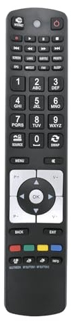 ALLIMITY Télécommande Compatible avec Qilive Wellington Cgv ORBITAL-L26WIT10 ORBITAL-L32WIT10 WP32HD11BU WL50FHDS14B Q-1188 Q-1306 Q-1400 Q-1885 Q-1400 Q-1885