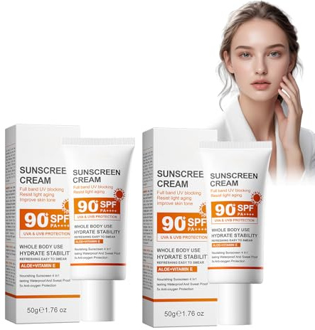 Crema Solar Loción Solar, Textura Ligera y No Grasa, Protección UV y Antienvejecimiento – Ideal para Rostro y Cuerpo (100 g)