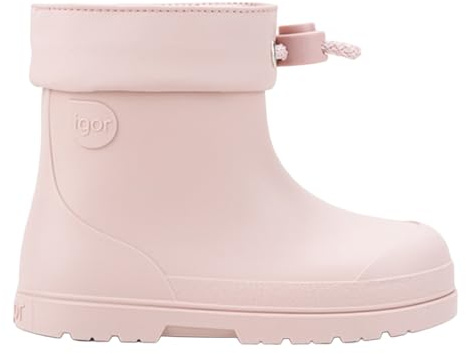 Igor Stivali da Pioggia Barefoot Cordino Regolabile Misurare 23 Colore Rosa Pastello
