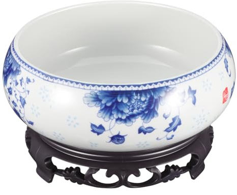 TOYANDONA Vaso Per in Idroponico Per Narcisi e, Ciotola Per Piantare Rotonda Base in Plastica, Ufficio e Balcone, Diametro 14-16 Cm, Colore