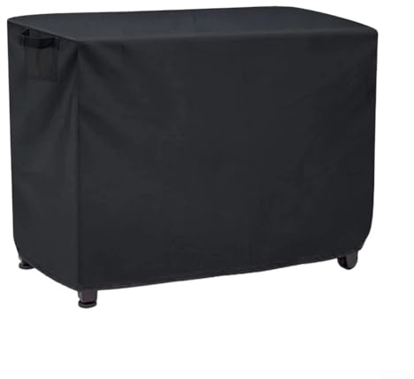 Vilgftyiet Cubierta de mesa de preparación al aire libre, impermeable, resistente, tela Oxford, con asas, rejillas de ventilación laterales para mesas de preparación de cocina al aire libre, varios