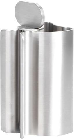 ZDETGU Stainless Steel Toothpaste Tube Squeezer Dispenser Roller for Cosmetics Hair Gel Ointments – Ergonomic Handle Left Right Hand Use No Bathroom Organizer
