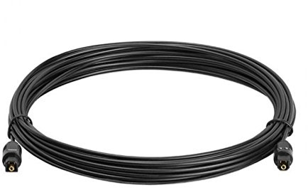 Straße Game Cavo ottico SPDIF Toslink 1 metro compatibile con PS2, PS3, PS4, Xbox 360, Xbox One, Wii, connessione audio ad alta fedeltà indoor