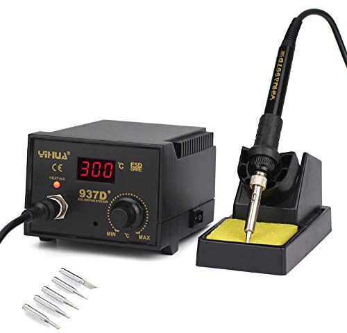 MMOBIEL YiHua 937D Saldatore Stazione 40W Antistatica Saldatura Rework Strumento di Riparazione