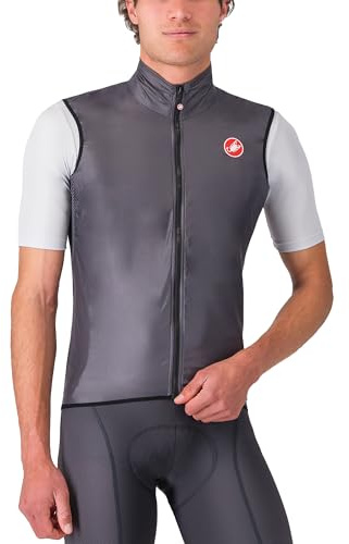 CASTELLI Herren Aria Vest Sportweste, Dark Gray, M EU