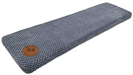 Z4L WauWau Haustier Fensterbank Cleo 70cm x 20cm Grau