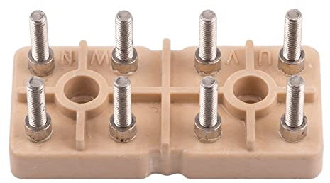 ALLZZY Vite M6 164 Morsettiera generatore Piastra terminale trifase Terminali alternatore Connettore Scheda Cablaggio Accessori Parti