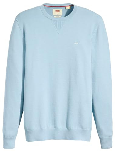 Levi's Sudadera Ligera Hm, Soft Chambray Blue, L para Hombre