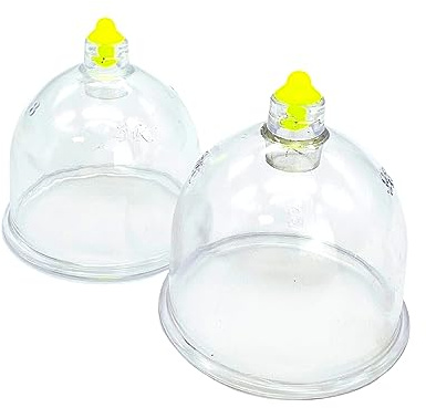 Sifa 50x Schröpfgläser und eine Pumpe, Cupping Cups, Hijama Cupping, Hacamat Kupası (4cm)