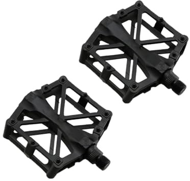 YdseozOA Pedales de Bicicleta de Aluminio Antideslizantes duraderos Pedales de Bicicleta de montaña MTB BMX Ciclismo Pedales de Bicicleta universales Accesorios de Ciclismo (Negro)