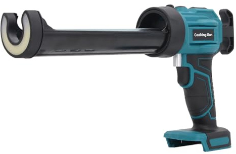 20V Electric Cordless Caulking Gun, with 4 Adjustable Speeds, Battery Powered 10OZ 300ML Caulk Gun, with LED Light, for Filling, Sealing
