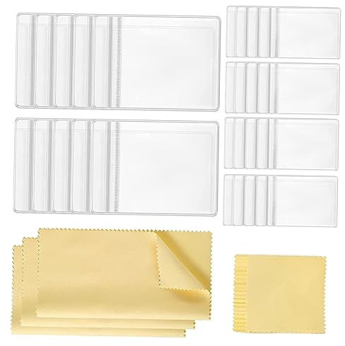 COHEALI 1 Set Schmuck Verschlussbeutel Schmuck Aufbewahrungsbeutel Schmuckbeutel Durchsichtiges Polyester Schmucktasche Aus Kunststoff