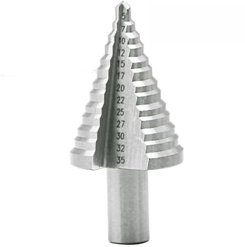 1pc 5-35MM (13 Schritte 5,7,10,12,15,17,20,22,25,27,30,32,35MM) Stufenbohrer For Leitungsinstallation HSS Industriereibahle