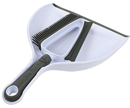 Healeved Spazzola per Rimozione dei Peli di Animali Paletta per Polvere Adatta Gatti Cani Conigli per Pulire Gabbie e Pavimenti Efficacemente