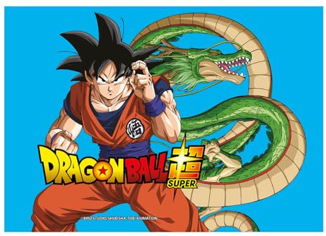 Dekora, Essbare Dragon Ball Tortenaufleger, Son Gokū Essbare Kuchendekoration für Geburtstag, Son Gokū-Tortendeko, Kindergeburtstag, Geburtstagsdeko A5