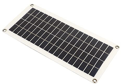 Chargeur de Panneau Solaire à Haute efficacité 10 W pour Moto-tracteur Routier Camion de Camion de RV - Chargeur de Batterie Solaire Imperméable (10A)