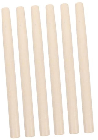 TOGEVAL 6pcs Shiba Sword Handle Replacement Hatchet Handle Hoe for Hammer Tools Accessories