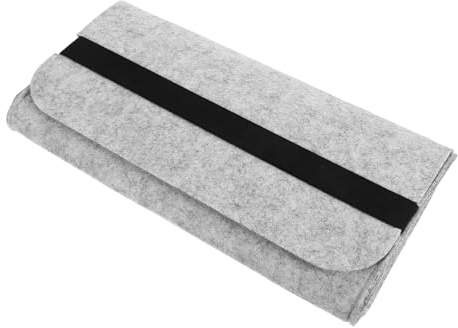 KOMBIUDA Estuche de Fieltro para Teclado Mecánico Estándar, Bolsa Portátil y Protectora para Viaje y Oficina, Diseño Minimalista y Elegante para Accesorios Gaming