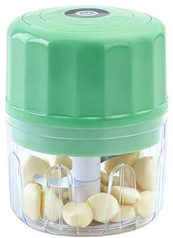 Broyeur à ail électrique - Mini broyeur portable sans fil, robot de cuisine rechargeable par USB, coupe-poulets pour légumes | électrique pour l'ail pour,
