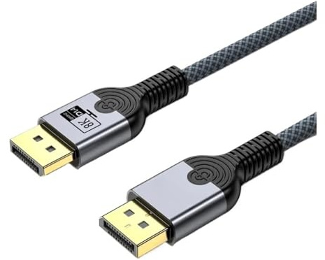 JJKSKV Cable DisplayPort 1.4 (8K@60Hz/4K@144Hz, 3m/5m) - Compatible Con Proyector, For Pantalla De Proyección UHD(1.5m)