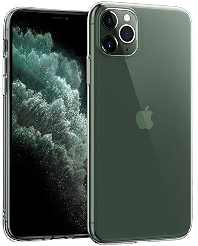 NEW'C Hülle für iPhone 11 Pro (5,8 Zoll), [Ultra transparent Silikon Gel TPU Soft] Cover Case Schutzhülle Kratzfeste mit Schock Absorption und Anti Scratch kompatibel iPhone 11 Pro (5,8 Zoll)