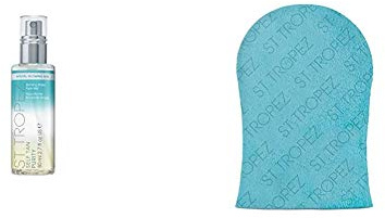 St.Tropez Self Tan Purity Water Bronzing Face Mist,1er Pack (1 x 80 ml) & Prep & Maintain Velvet Luxe Tan Applicator Mitt