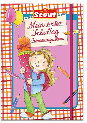 Scout - Mein erster Schultag Erinnerungsalbum (Mädchen) (Scout Erstlesebücher)