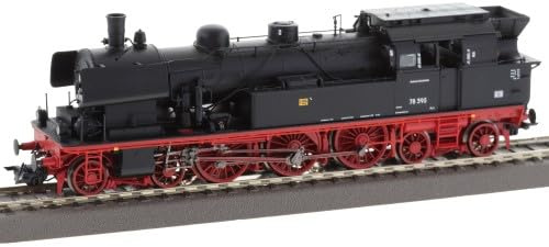 ESU 31184 H0 Dampflok 78 395, DR, Ep. III, DC+AC-Sound, Modellbahnlokomotive, Schwarz, für Erwachsene und ältere Kinder, unisex