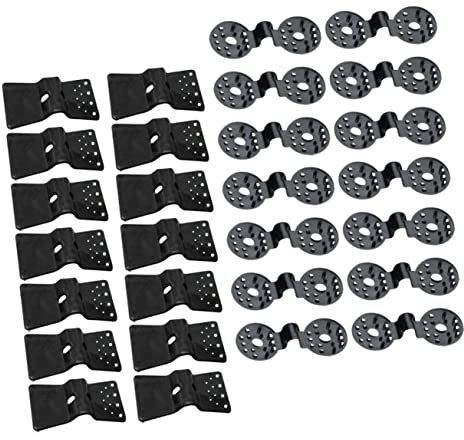 ORFOFE 30 Stück Gewächshausclip Netzclip Für Garten Und Landwirtschaft Rutschfeste Kunststoff Schnalle Für Sonnenschirm Und Schattentuch Wiederverwendbar Windfest Vielseitig Einsetzbar