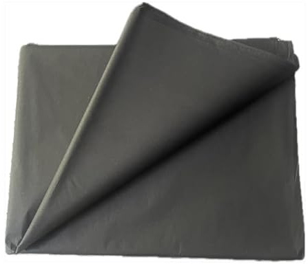MG-Seidenpapier, säurefrei, 50,8 x 76,2 cm, Schwarz, 100 Blatt