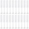 20 Pièces Blanc Stick Inhalateur pour Huiles Essentielles Nez, Tubes D'huile Essentielle Inhalateur Nasal Rechargeables Plastiques Vides avec 20 Mèches, Tube Aromathérapie pour Détendre Le Corps
