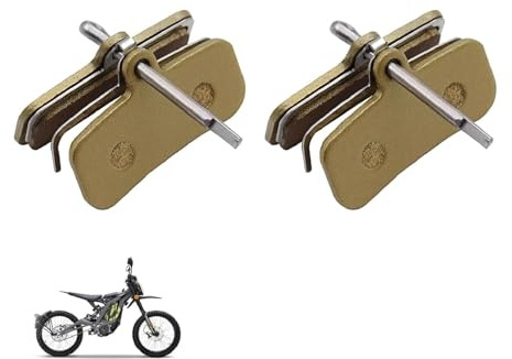 DEFIYEAR 2PCS for Surron Brake Pads, Disc Brake Pads for Surron Sur Ron Light Bee X/S, Segway X160/X260, Talaria Sting MX3 MX4, Motorcycle Brake Pad, for Electric Dirt Bike Brake Pads