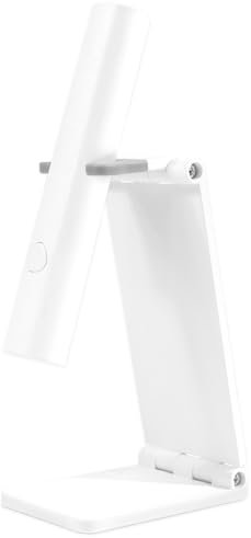 soodyoow 3W UV Lampe für Gelnägel, 2 in 1 UV Lampe Nägel, Tragbare Nagel UV Lampes, 20s/60s Timing-Modi, Wiederaufladbar Nagellampe mit Ständer, für Anfänger, Salon, Heimwerker (Weiß)