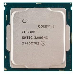 Processore Core i3 7100 CPU desktop LGA 1151 con socket dual-core da 3,90 GHz
