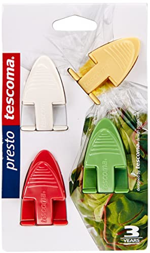 Tescoma Pinza CIERRABOLSAS 5,5 CM Presto, 4 PZS