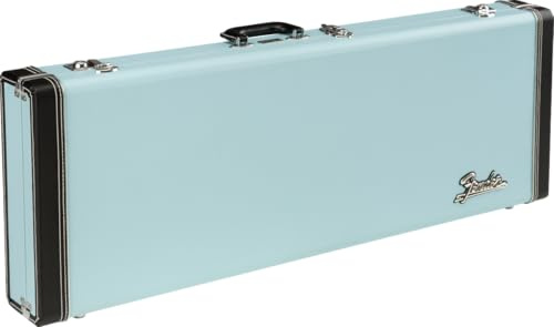 Fender Classic Series Wood Case - Strat®/Tele®, Sonic Blue
