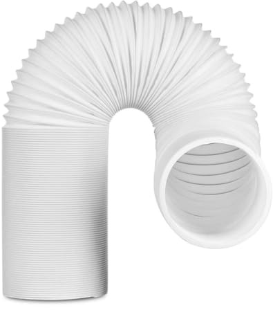 Piezas de Repuesto de Tubo de Manguera de Escape de Aire Acondicionado Flexible Universal Portátil Accesorios de Piezas de Aire Acondicionado(Diameter 13cm*1.5M)