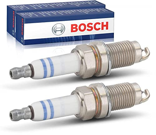 2x Original BOSCH 0242240665 Zündkerze Kompatibel mit A1 8X1 8XK 1.2L 1.4L 2010-2015 A3 8P1 1.2L 1.4L 2007-2012 E.O.S 1F7 1F8 1.4L 2007-2015 P.a.s.s.a.t 362 1.4L 2010-2014