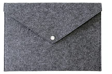 Dokumentenmappe 1 STÜCK A4 BAG DOKUMENT DOKUMENTIONEN GROßE Kapazität Business-Portfolio-Datei Ordner Filz Waren for Einreichungsunterlagen Aktenordner (Color : Dark gray)