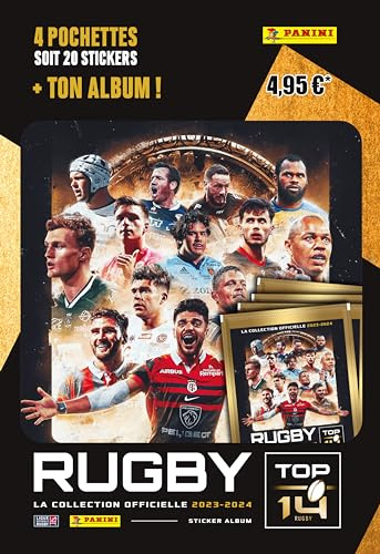 Panini RUGBY TOP 14 2023-2024 - Album + 4 tasche