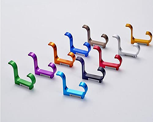 Kleiderhaken, Wandaufhänger, Mehrzweckhaken, moderne kleine Wandhaken, bunte Kleiderbügel für Kinder, zur Wandmontage, zum Anschrauben in Türen, Schlafsälen, Badezimmern, Schränken, Büros und Küchen,