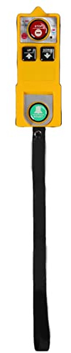 Controller per Paranco con Telecomando per Gru 2 Interruttore a Chiave 3 Guscio in ABS Impermeabile (CA 220 V)