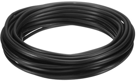 QUARKZMAN Alambre de Bonsái de Aluminio Anodizado de Entrenamiento de 5Mm de Calibre y 3 Pies de Longitud Alambre de Bonsái Flexible para Jardinería, Paisajismo, Plantación, Negro