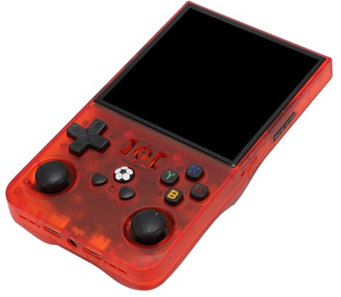 XUXHOU Console de Jeu à Main R36max 4 Pouces IPS Retro Screen Joystick Portable Portable Games Material (128GB)
